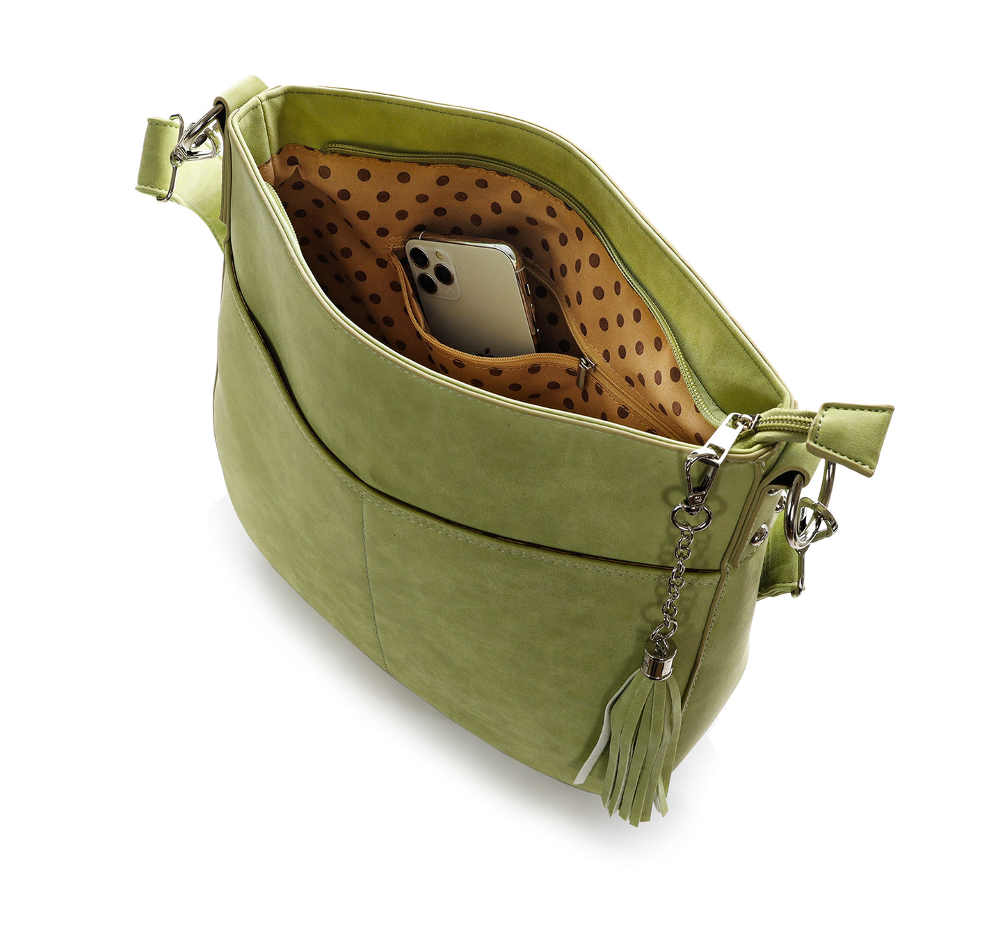 22 Tote 2 Pocket Shoulder Bag