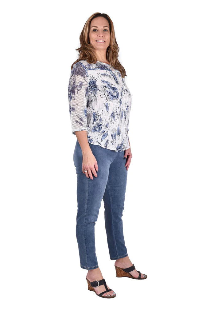 011- Ethyl Simple Straight Leg Jean