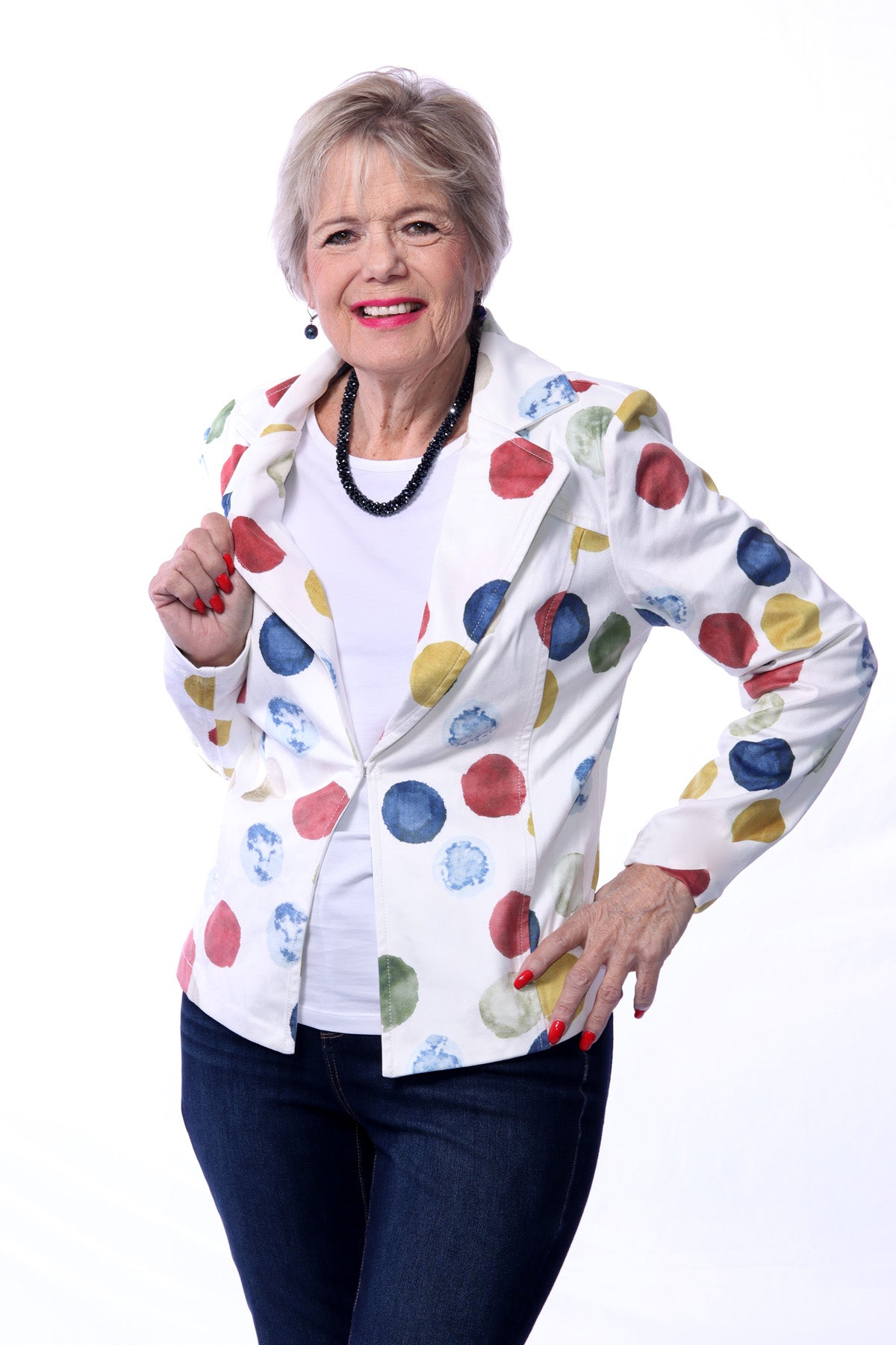 048- Insight NY Painted Dots Jacket