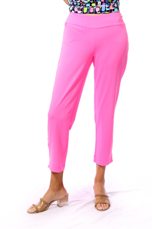001- LuLu B Hot Pink Zip Pocket Pant