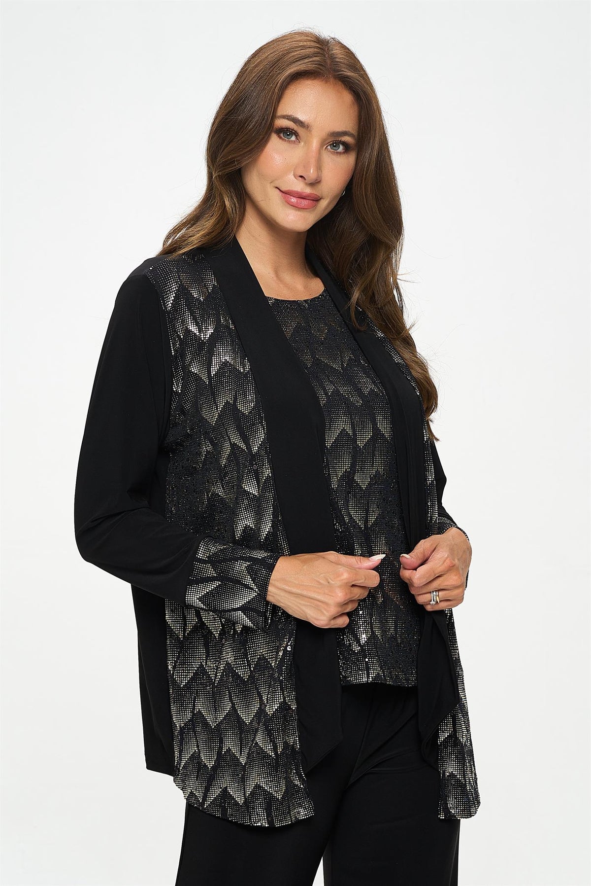 000- ATU Black Tank with Silver Rain Foil