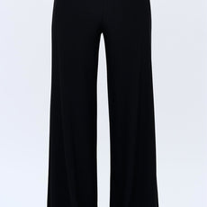 000- ATU  Slinky Black Palazzo Pants