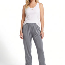 000- ATU Slinky Straight Leg Pants - Grey