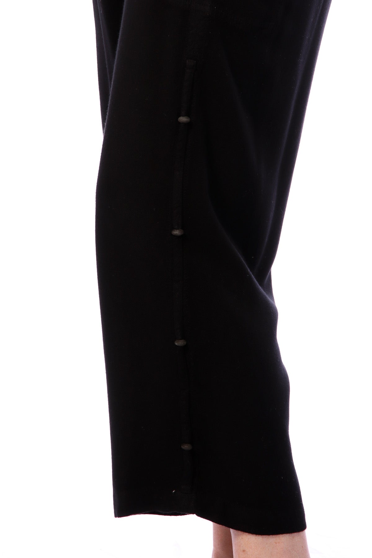 015- Dairi Black Pant with Side Bead Detail