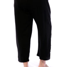 015- Dairi Black Pant with Side Bead Detail