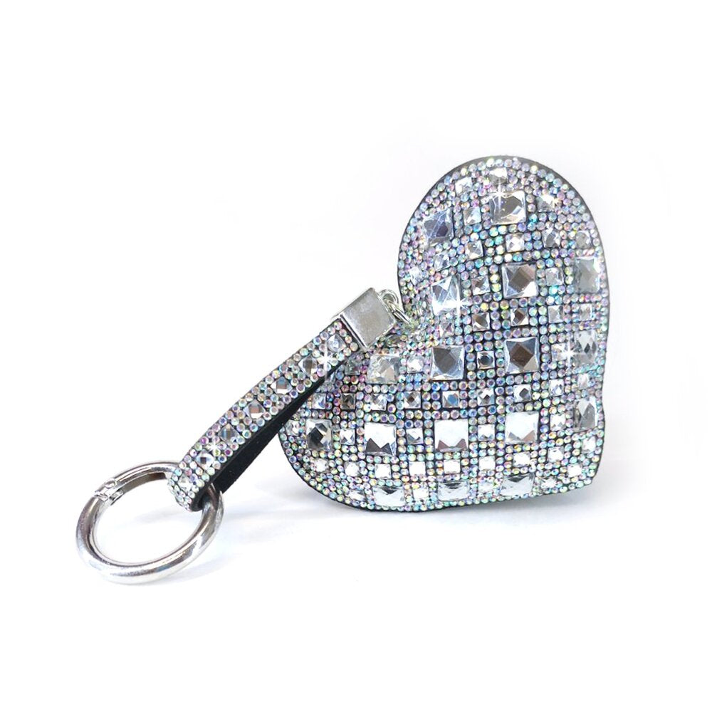 047- Jacqueline Kent AB Heart Keychain