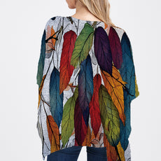 025- ET Lois Fall Leaves Wrap