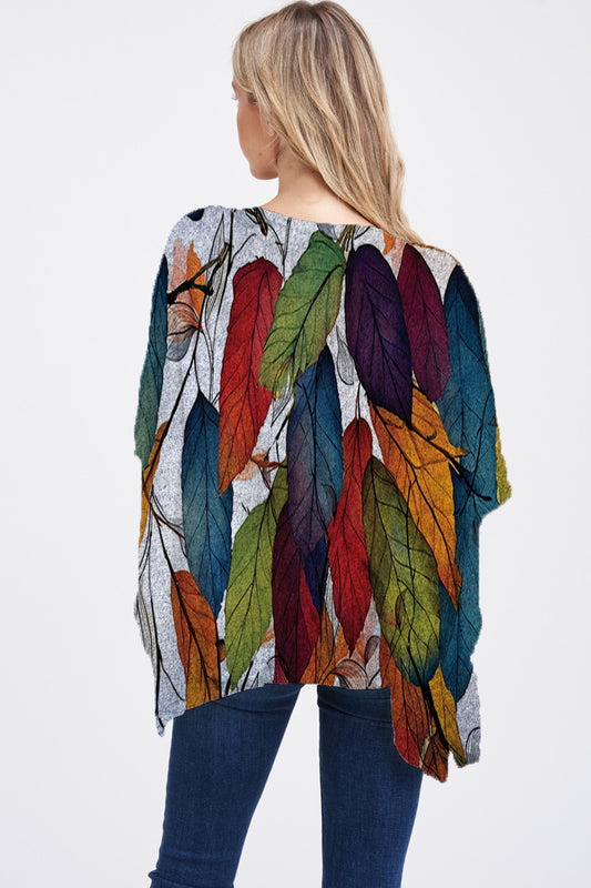 025- ET Lois Fall Leaves Wrap
