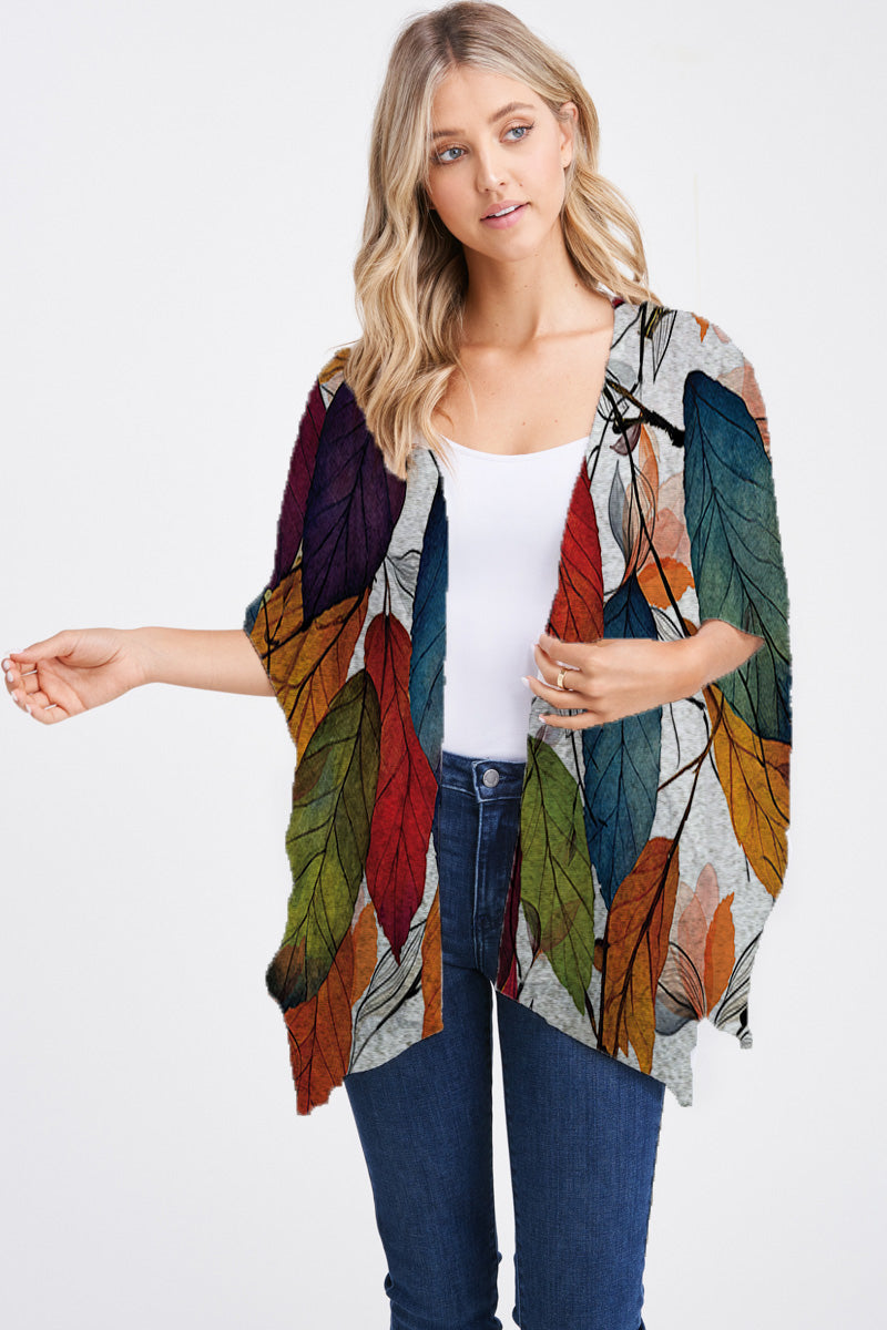 025- ET Lois Fall Leaves Wrap