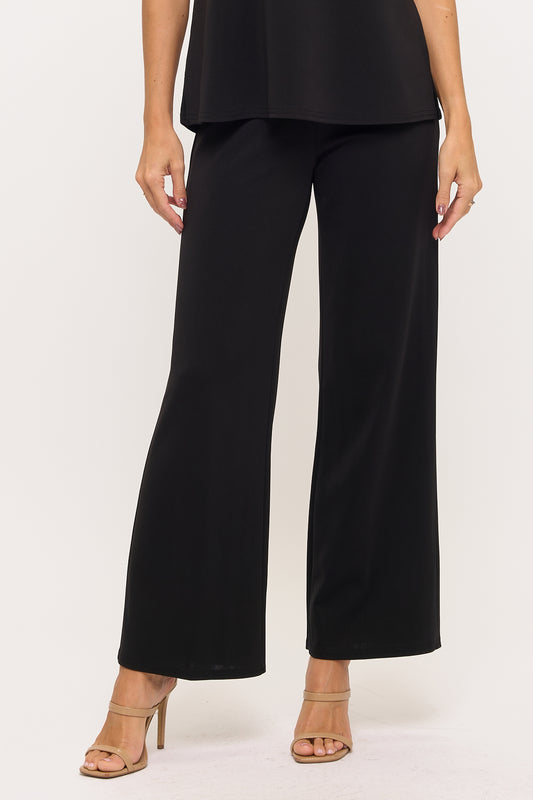 000- Atu 2 Pc Black Sleeveless Pants Set