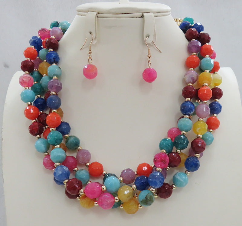 NE-164 Multicolor Bead Strand Set