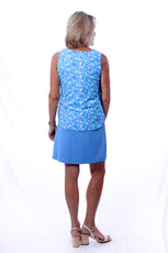 001- LuLu B Periwinkle Skort