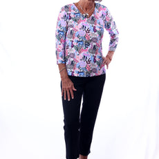 001- LuLu B Black Zip Pocket Ankle Pant