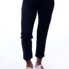 001- LuLu B Black Zip Pocket Ankle Pant