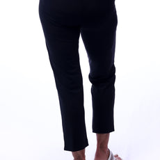 001- LuLu B Black Zip Pocket Ankle Pant