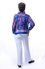 001- LuLu B White Zip Pocket Pant