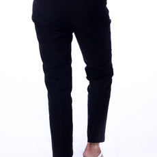 041- Tango Mango Black Jegging Stretch Capri
