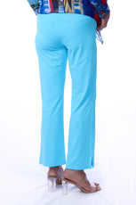 001- LuLu B Turquoise Zip Pocket Pant