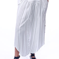 015- Dairi Natural Stripe with Side Buttons Pants