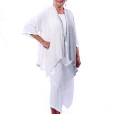 015- Dairi Ivory Pointed Hem Pant