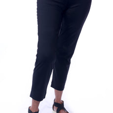001- LuLu B Black Pocketed Stretch Ankle Pant