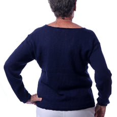 001- LuLu B Lightweight Sweater- Black