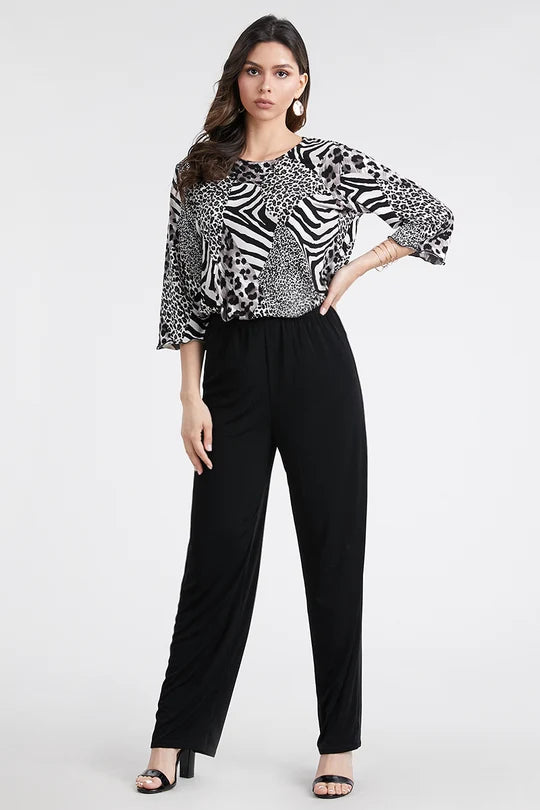 000- Atu Pull On Slinky Pant- Black