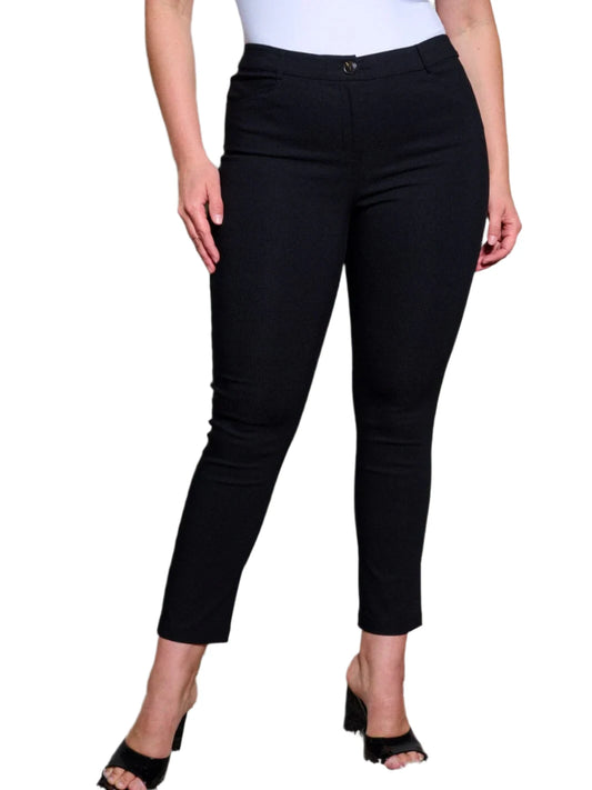 012- W Fashion Trends Black Skinny Pant