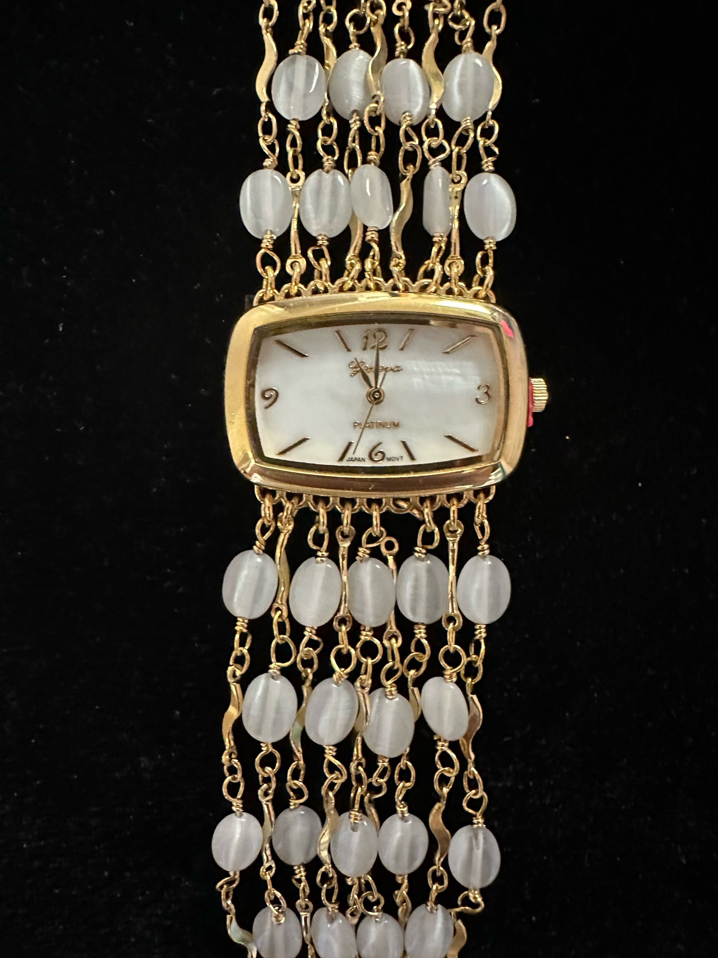 Watch- White Cat's Eye Multi Strand