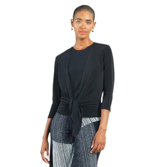 002- Clara Sun Woo Black Bolero