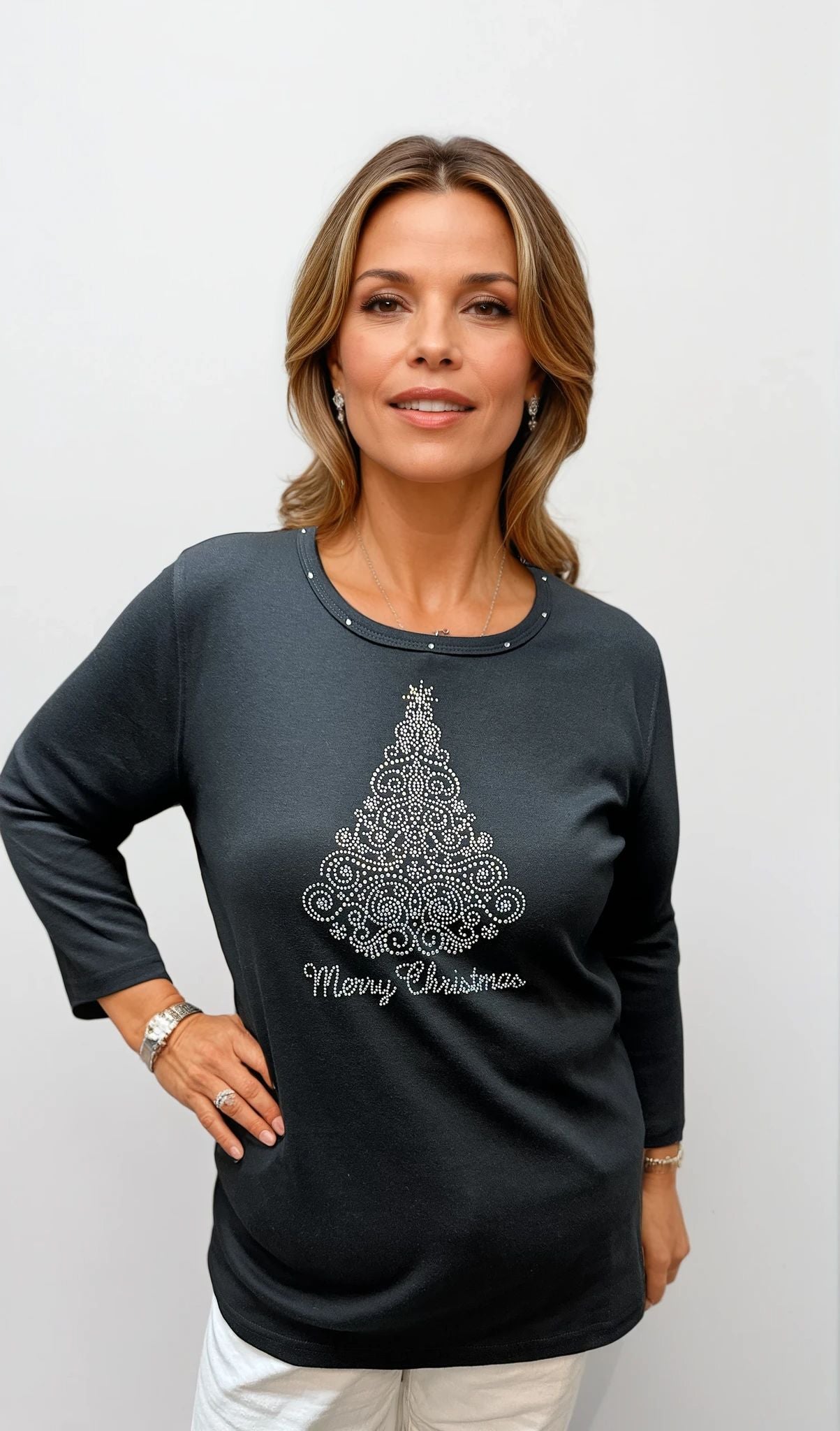 051- Marcel Fashions Pastel Crystal Christmas Tree