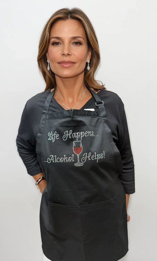 051- Marcel Fashions Life Happens Apron
