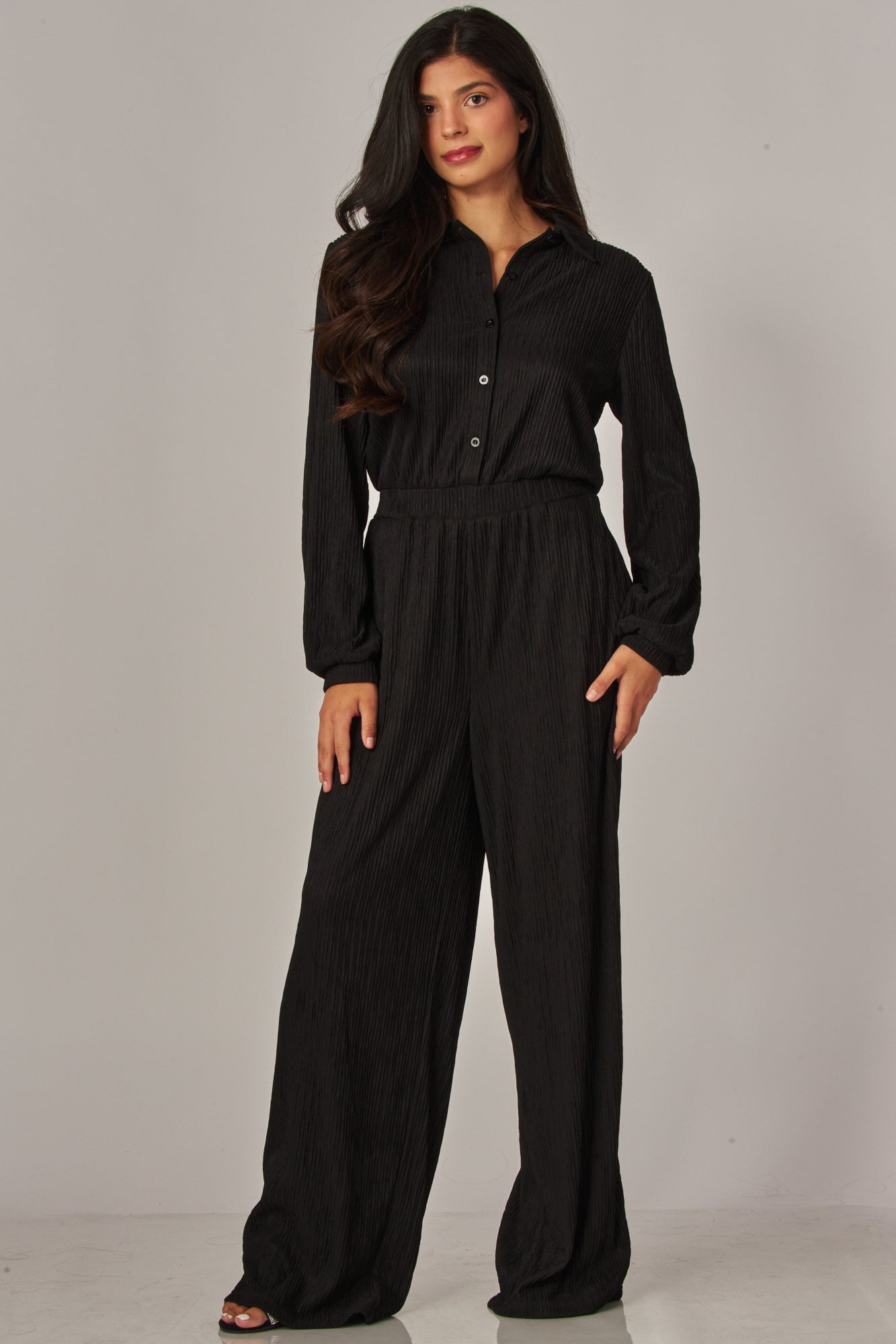 066- Love Poem Jumpsuit- Black