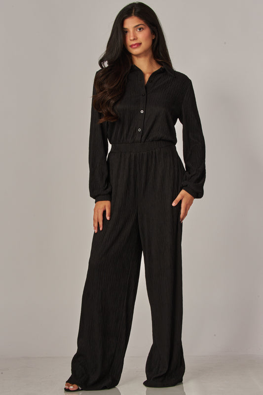 066- Love Poem Jumpsuit- Black