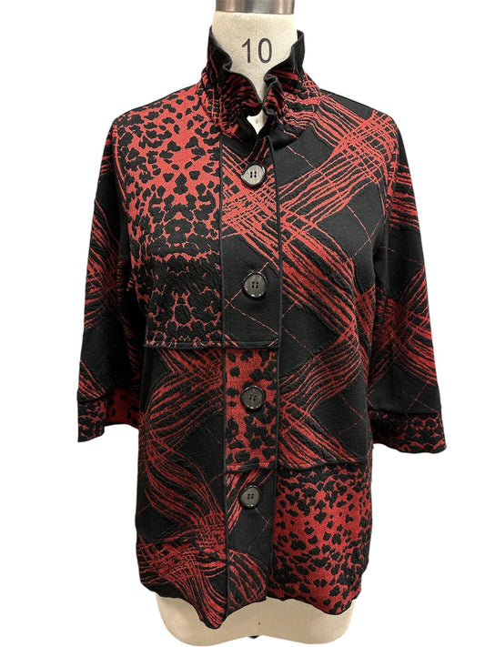 008- Kamana Red Rock Patch Button Jacket