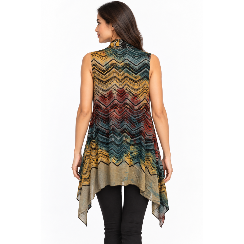 008- Kamana Fall Multi Color Vest