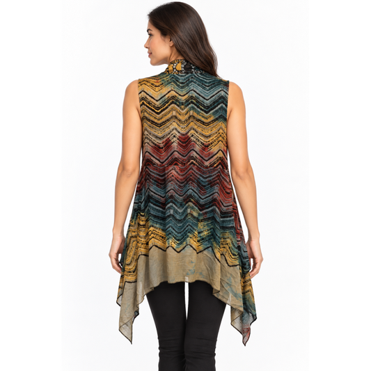 008- Kamana Fall Multi Color Vest