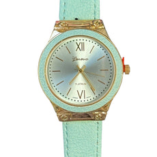 Watch- Mint Round Face Watch