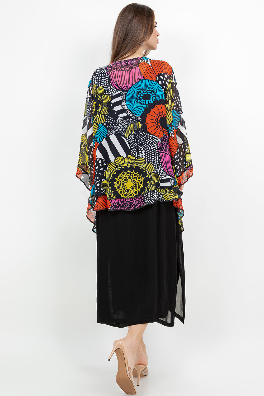 034- Sterling Styles Monarch Long Kimono