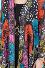 034- Sterling Styles Monarch Long Kimono
