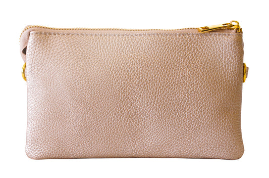 22 Tote- Multi Pocket Shoulder Bag/Wristlet