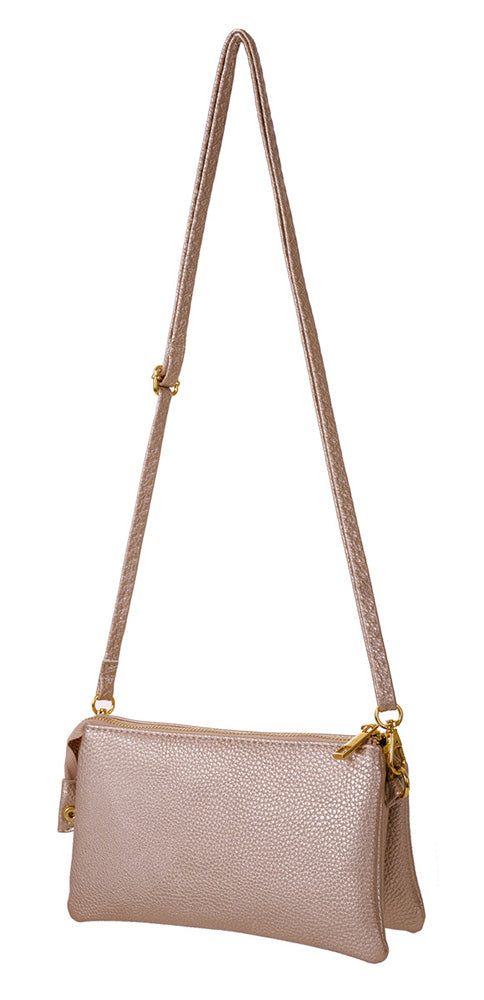22 Tote- Multi Pocket Shoulder Bag/Wristlet