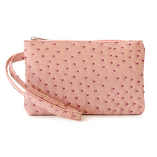 22 Tote Ostrich Wristlet
