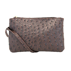 22 Tote Ostrich Wristlet