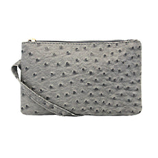 22 Tote Ostrich Wristlet