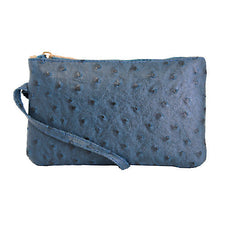 22 Tote Ostrich Wristlet