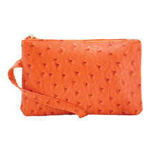 22 Tote Ostrich Wristlet