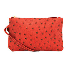 22 Tote Ostrich Wristlet