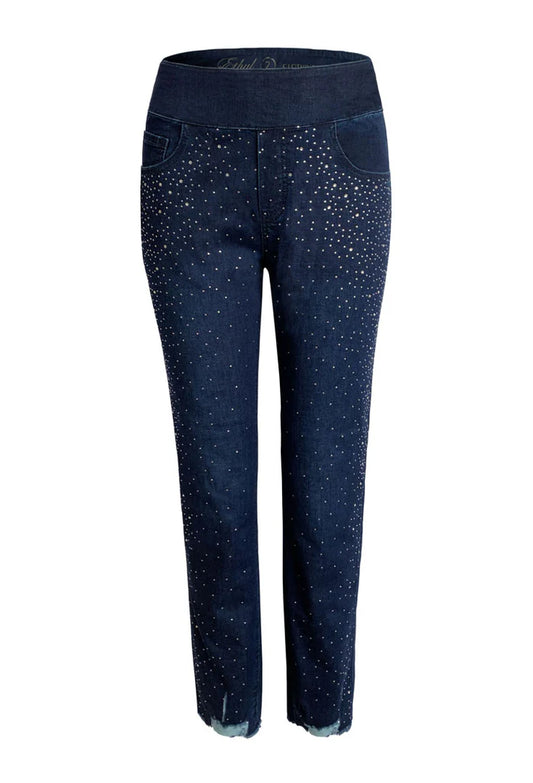 011- Ethyl Starry Sky Stretch Denim Jeans