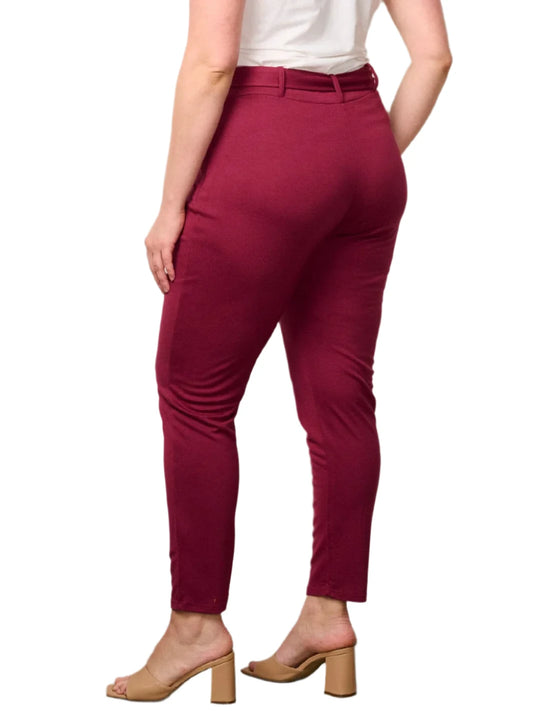012- W Fashion Trends Tie Waist Skinny Pant